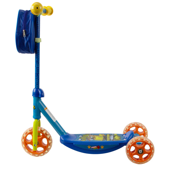 PlayWheels Paw Patrol 3-Wheel Scooter w/Light Up Wheels Chase