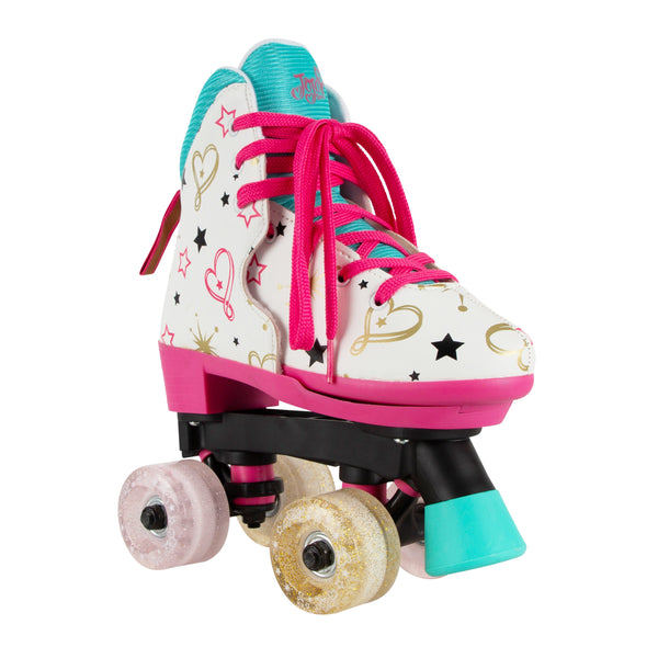 Copy of Circle Society Girls' Jojo Party In Pink Quad Roller Skates