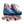 Load image into Gallery viewer, Circle Society Girls&#39; Bling Bubble Gum Quad Roller Skates
