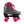 Load image into Gallery viewer, Circle Society Girls&#39; Sizzling Pink Quad Roller Skates

