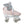 Load image into Gallery viewer, Circle Society Girls&#39; Inverted Pink Vanilla Quad Roller Skates
