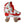 Load image into Gallery viewer, Circle Society Girls&#39; Craze Cherry Quad Roller Skates
