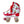 Load image into Gallery viewer, Circle Society Girls&#39; Craze Cherry Quad Roller Skates
