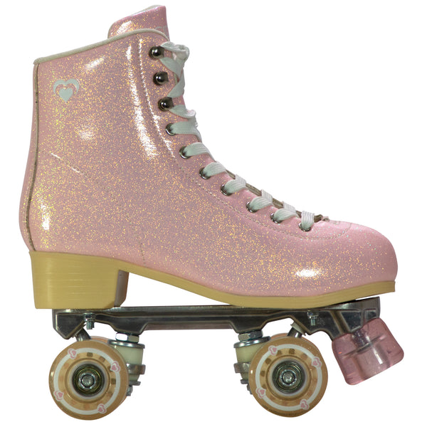 Circle Society Womens' Salty Glitter Quad Roller Skates