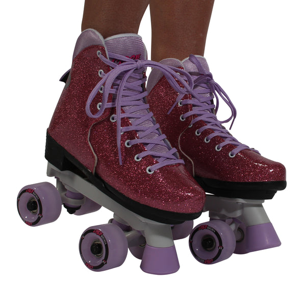 Circle Society Girls' Strawberry Jam Quad Roller Skates