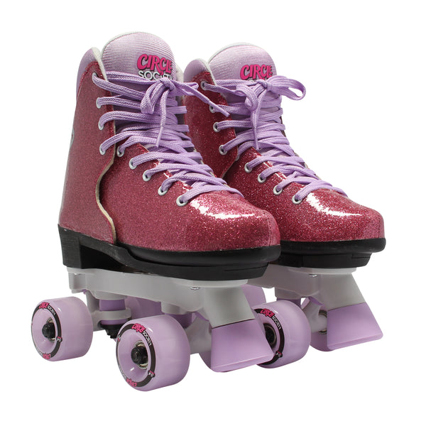 Circle Society Girls' Strawberry Jam Quad Roller Skates