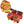 Load image into Gallery viewer, Blaze and the Monster Machines Kids Rollerskate Junior Size 6-12 with Knee Pads
