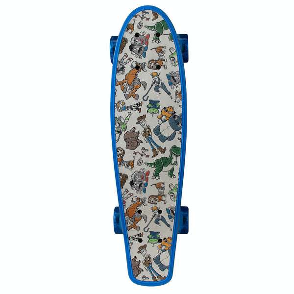 Kryptonics Toy Story 4 Classic Complete Skateboard (22.5" x 6") - Woody and Forky Love