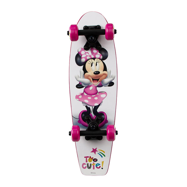 Disney Minnie Mouse Kids 21" Complete Skateboard - Too Cute