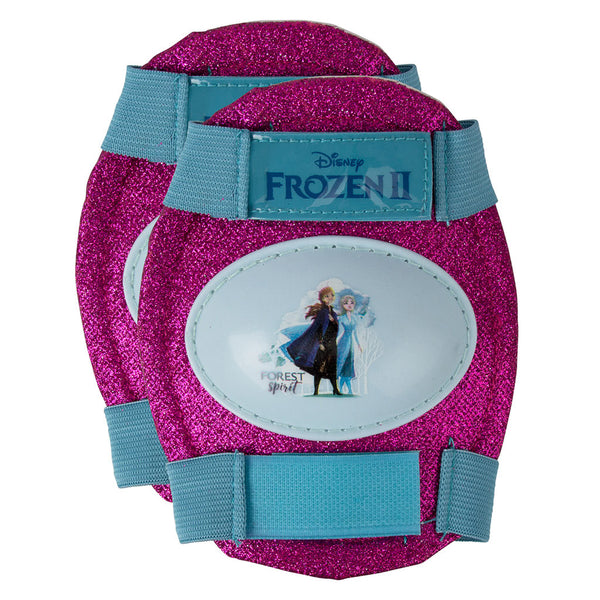 Disney Frozen 2 Kids Rollerskate Junior Size 6-12 with Knee Pads