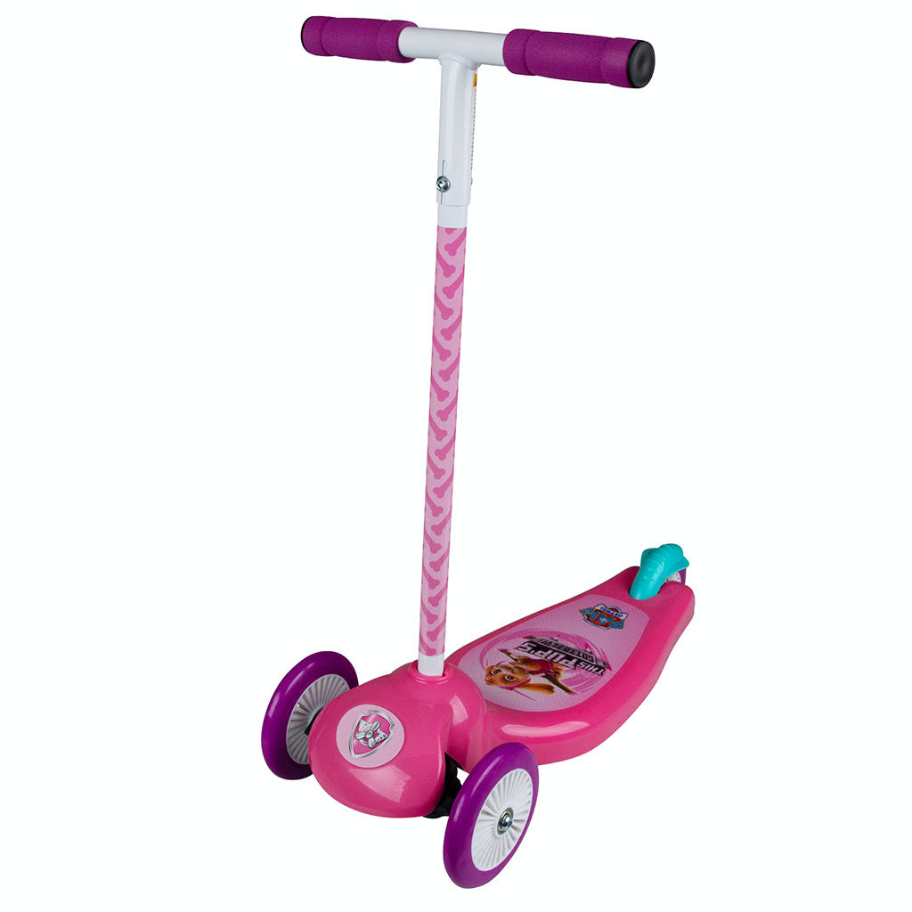 Paw Patrol Kids' 3-Wheel Leaning Scooter - Pink