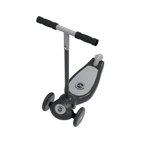 PPP 3 Wheel Leaning Scooter Black/Grey