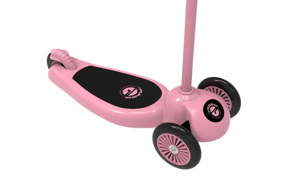 PPP 3 Wheel Leaning Scooter Light Pink