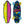 Load image into Gallery viewer, Kryptonics 23&quot; Mini Fat Cruiser Board - Yellow/Pink “The Bell”
